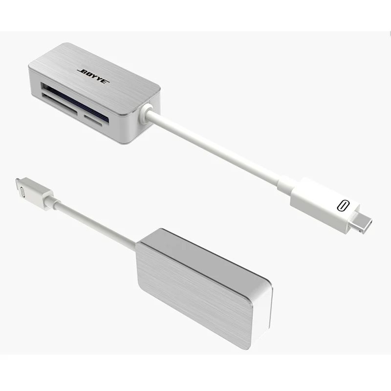 3 in 1 USB Type C multi-card reader, SD / microSD / CF
