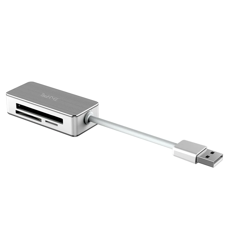3 in 1 USB 3.0 multi-card reader, SD / microSD / CF