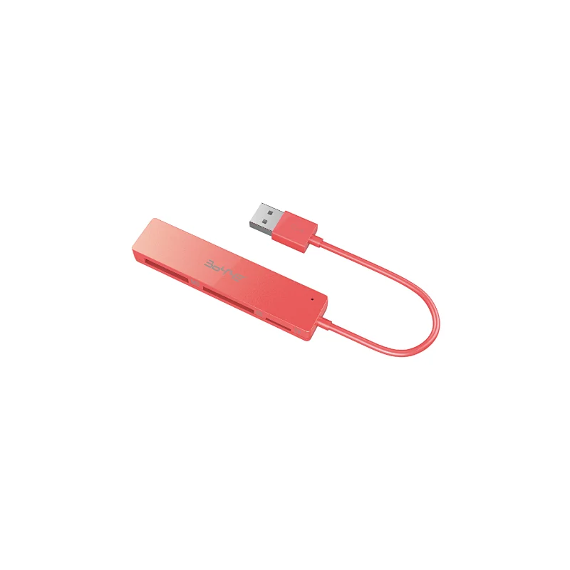 4 in 1 USB Type C multi-card reader, SD / microSD / CF