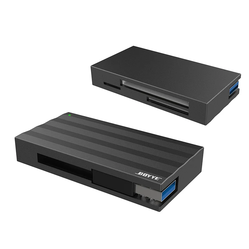 3 in 1 USB 3.0 multi-card reader, SD / microSD / CF