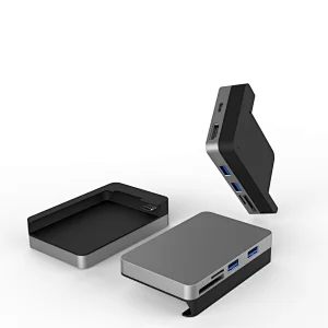 6 IN 1 USB A+ TYPE C  to HDMI+ PD+SD+microSD+USB3.0