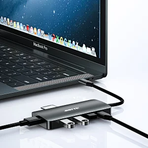 7 IN 1 Type  C to HDMI+3*USB3.0+PD+SD+microSD