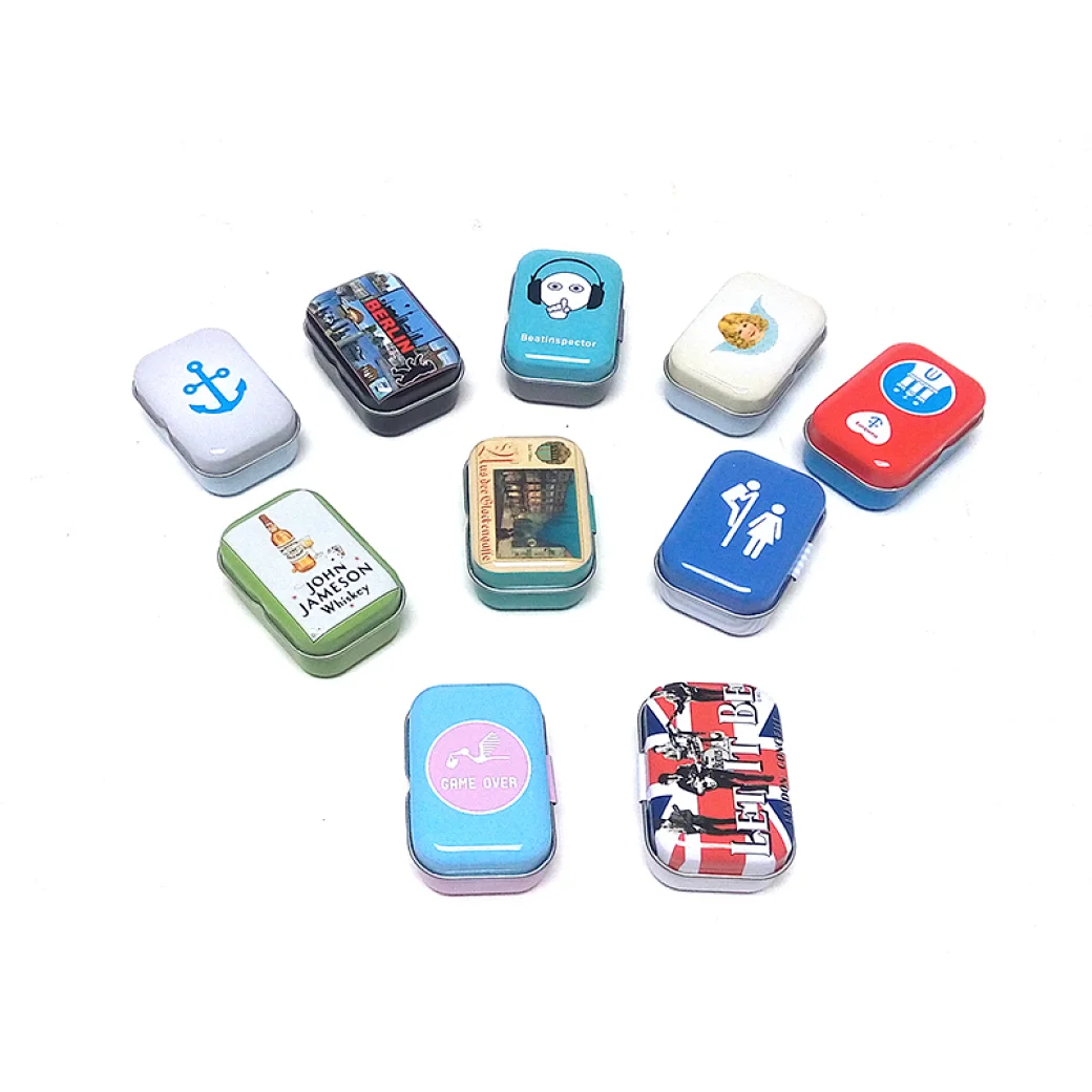 Enjoy the fresh and sweet taste of mint candy with our mint candy tins collection. Portable and perfect for on-the-go, available in a variety of sizes and designs.