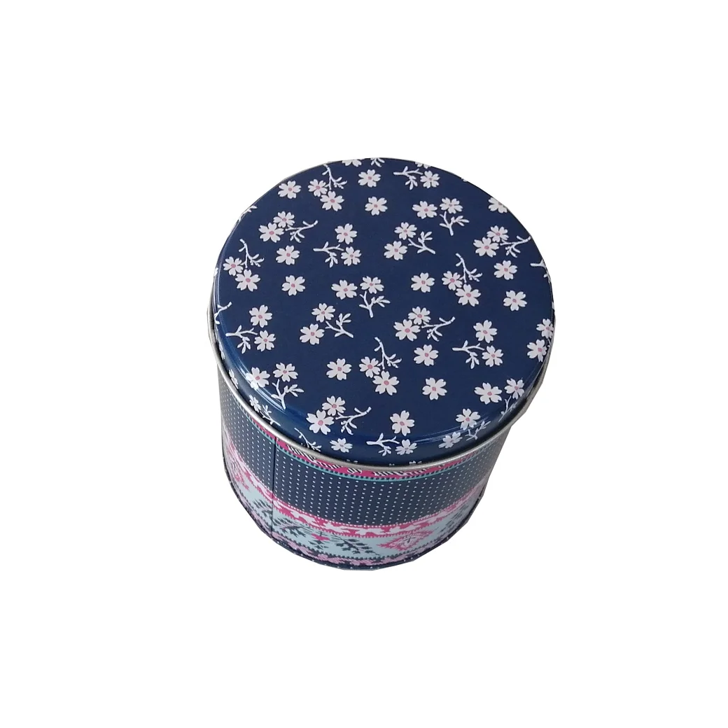 blue tin cookies