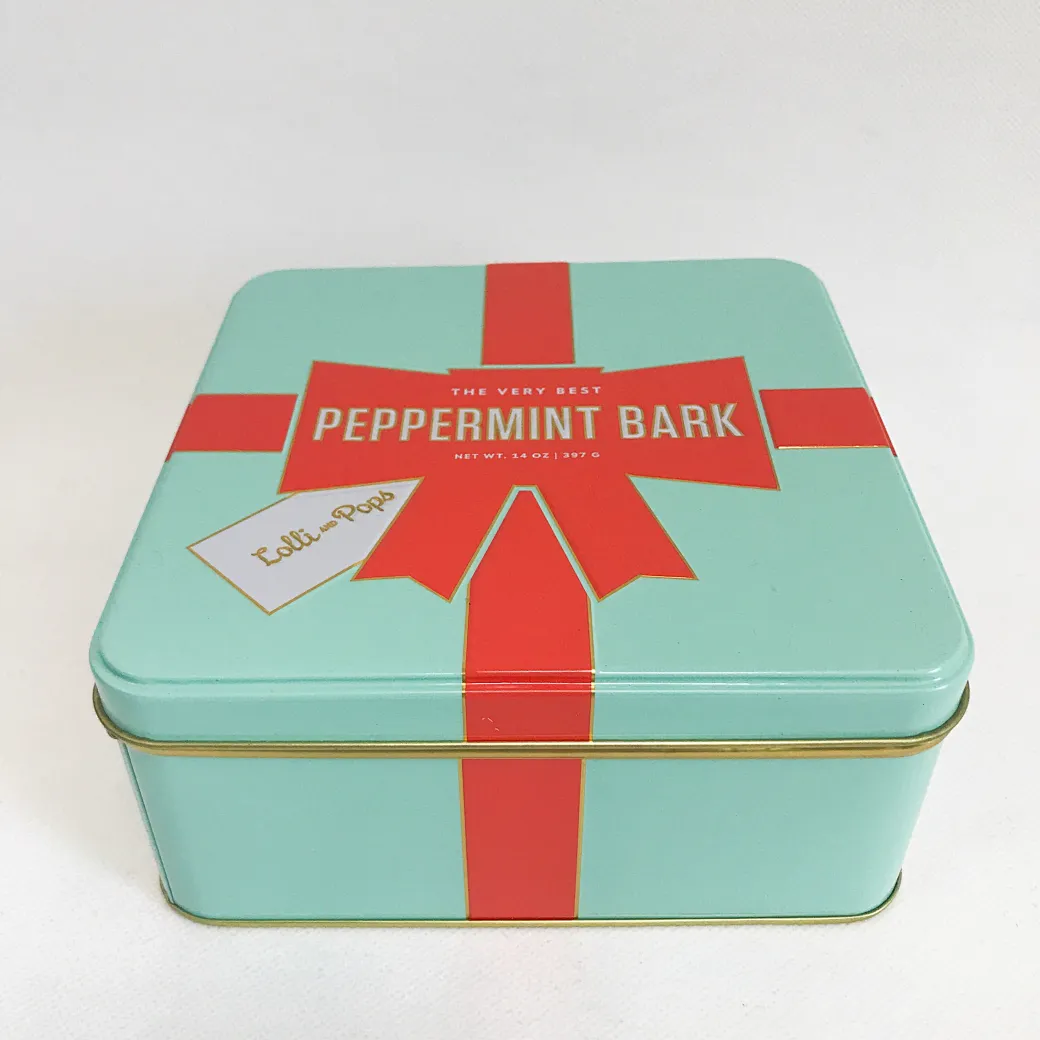 holiday cookie tins