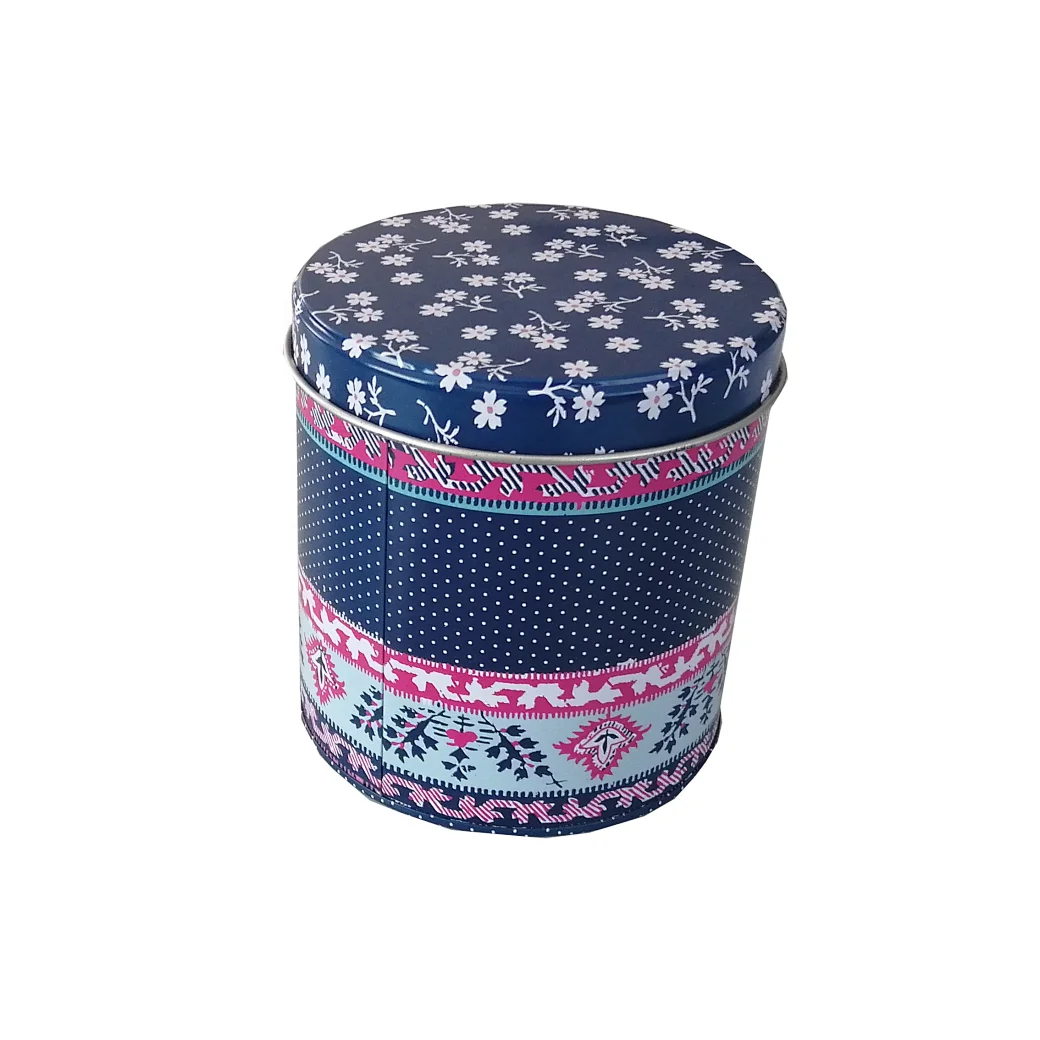 blue tin cookies