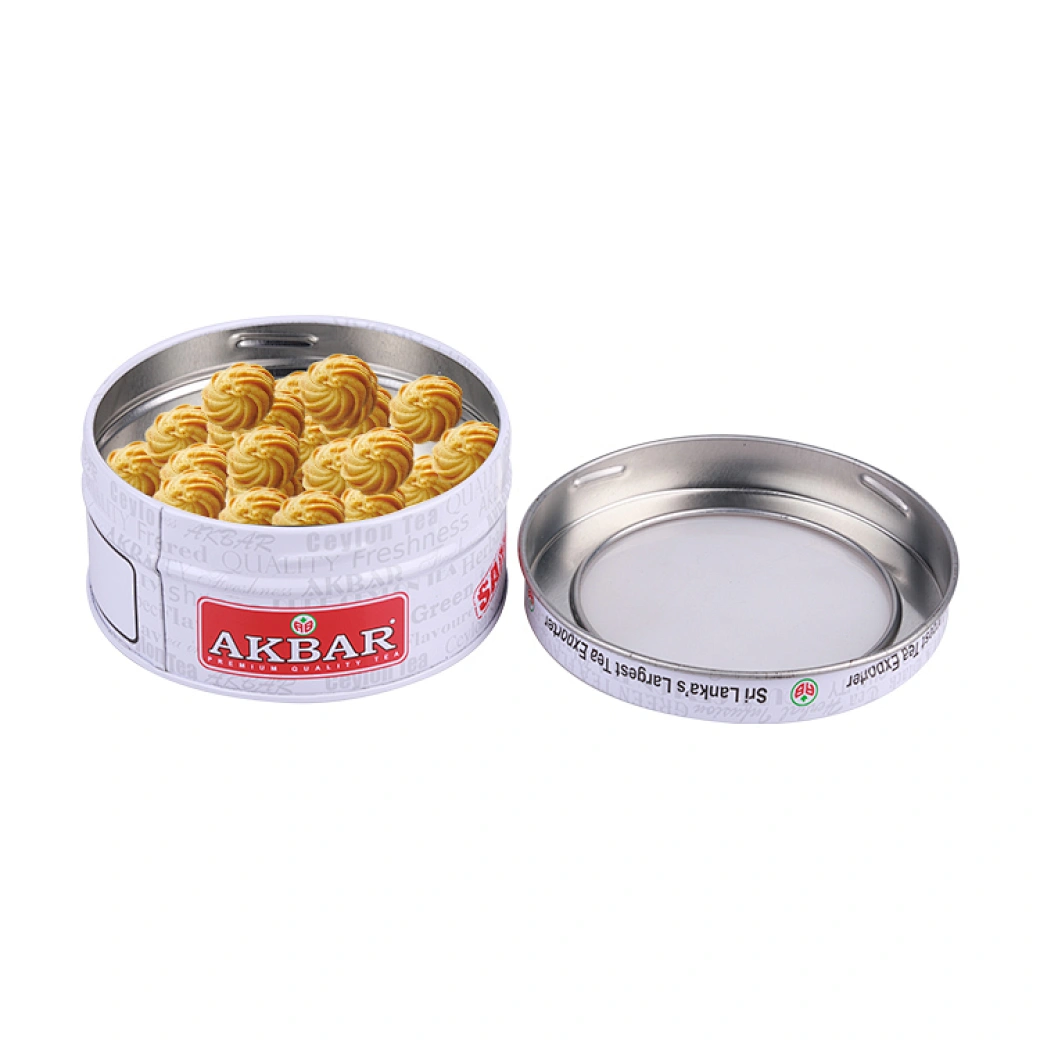 A blue cookie tin is a type of biscuit tin that comes in the color blue. These tins are often used to store cookies or biscuits and are very popular around the holiday season.