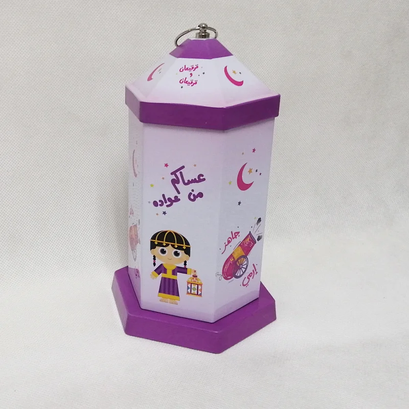 Custom Tower Shape Candy Tin Can Candy Tin Box