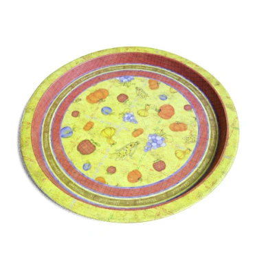 large metal tray