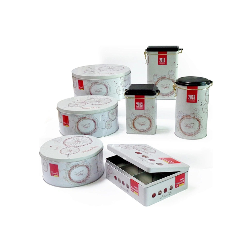 Small metal tin box