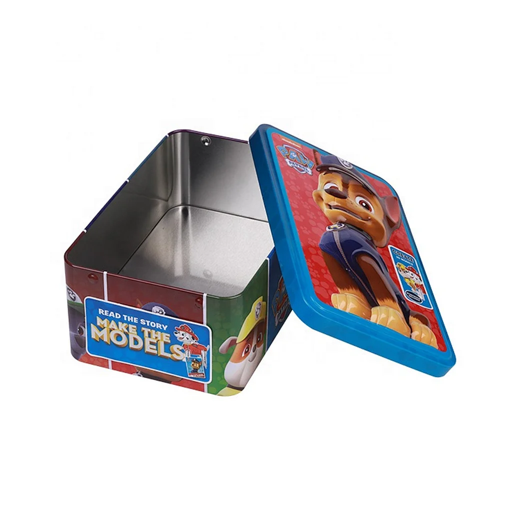 cartoon box tin box