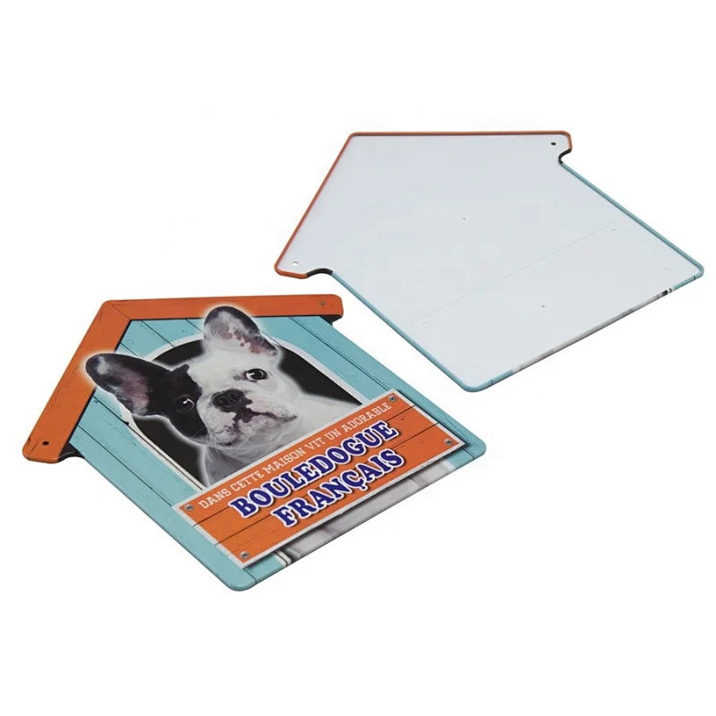Factory Direct Personalized Metal Plate Name Plate tin sign
