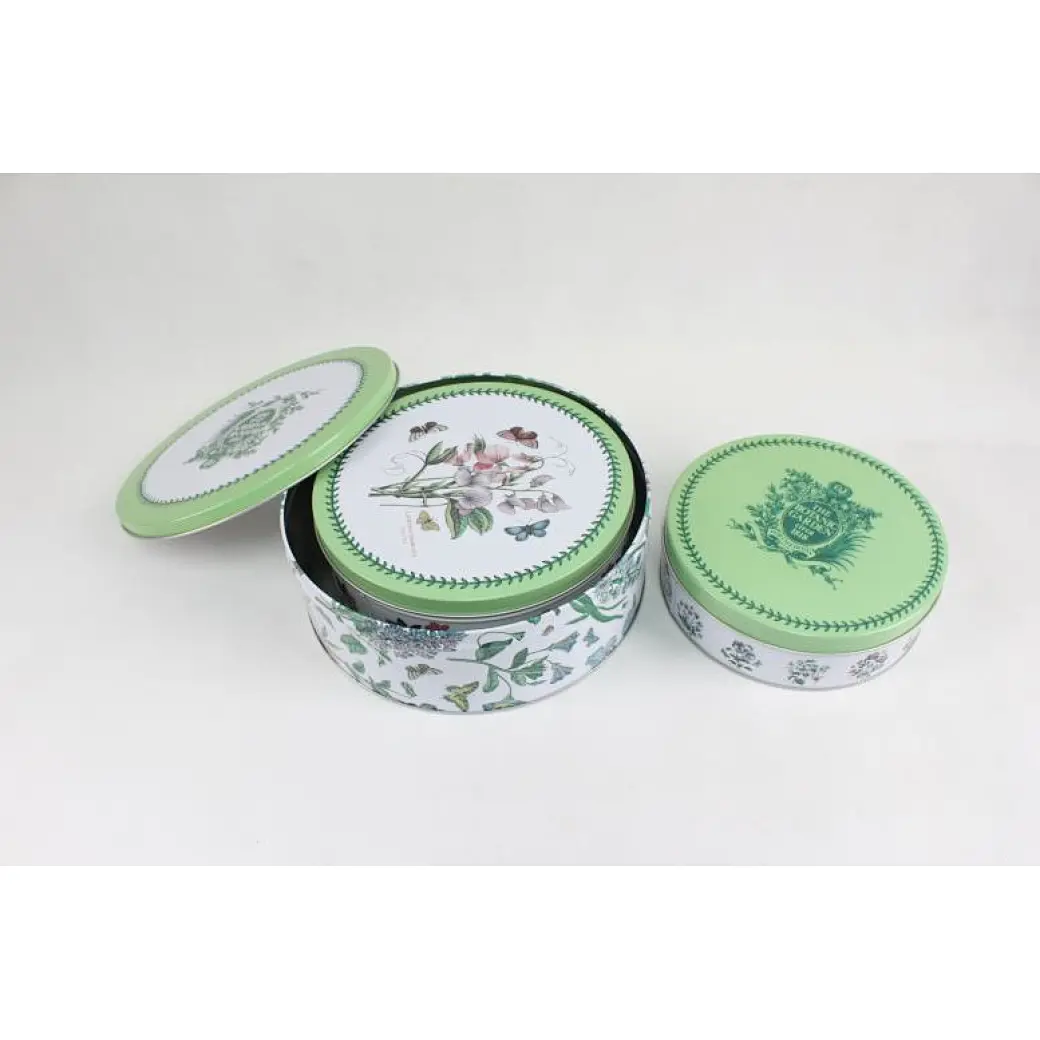 A blue cookie tin is a type of biscuit tin that comes in the color blue. These tins are often used to store cookies or biscuits and are very popular around the holiday season.