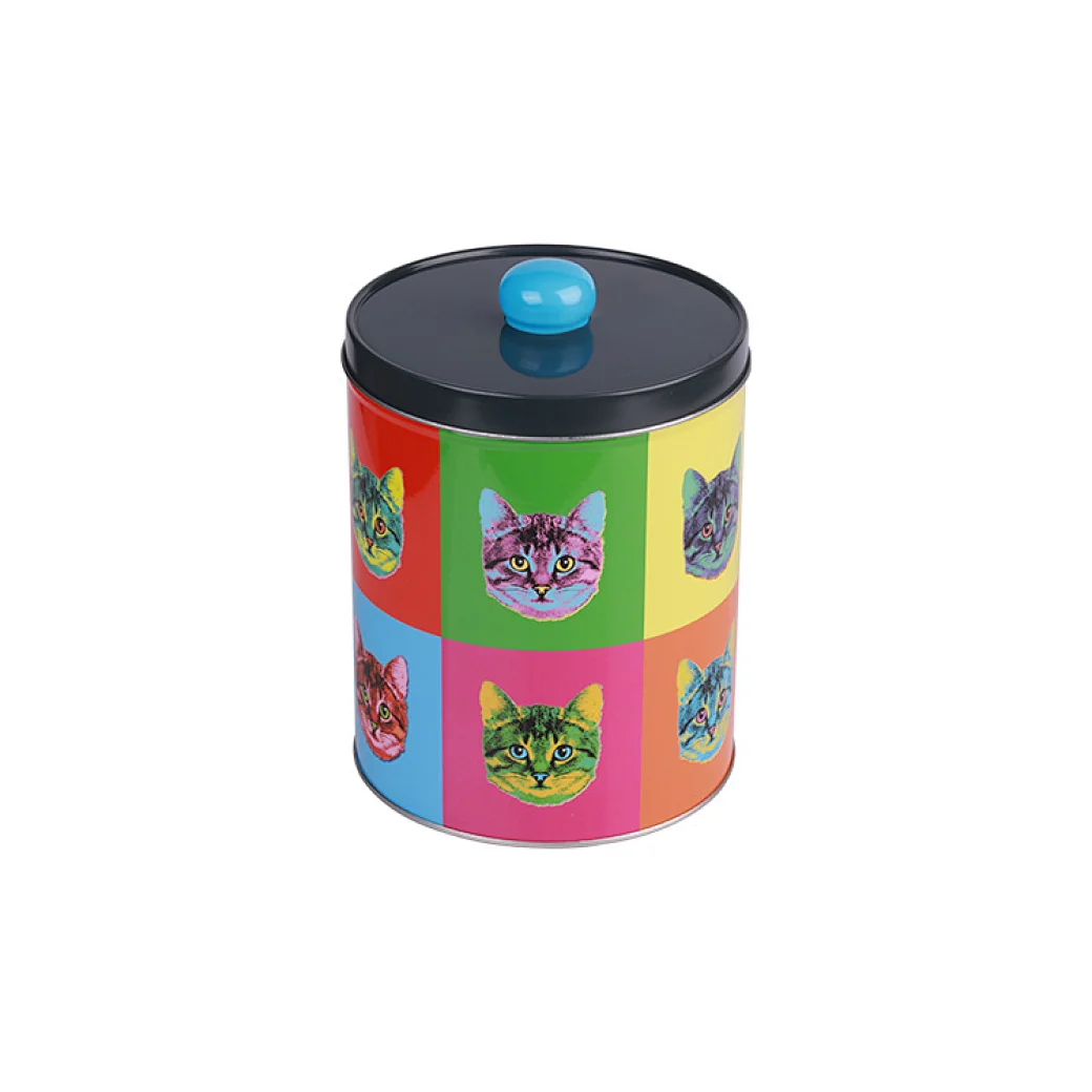 pet food storage tin