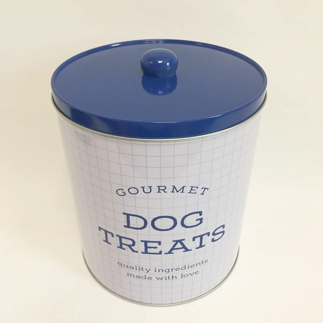 round tin container
