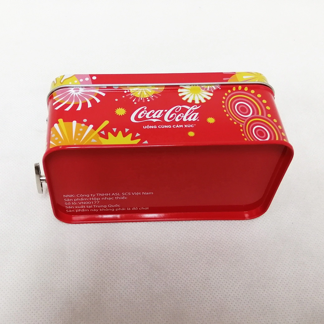 food packing tin
