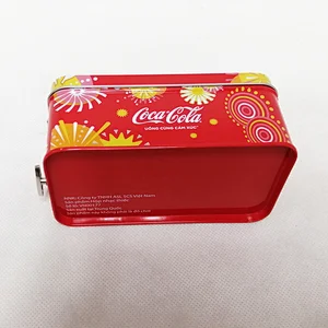 Custom Food Grade Packing Tin Box  Kid's Retangular Music Tin Box