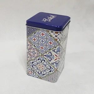 tin canister for cookie and chocolate