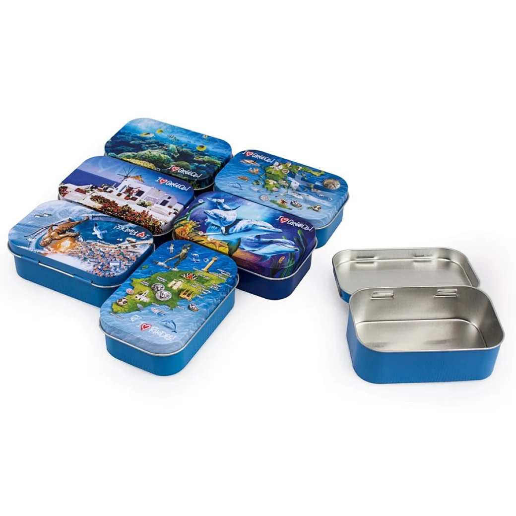 Our soap tin boxes are perfect for storing and traveling with your favorite soap bars. Durable and available in a variety of sizes and designs.