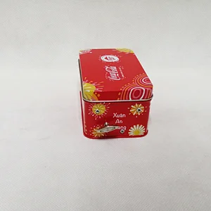 Custom Food Grade Packing Tin Box  Kid's Retangular Music Tin Box