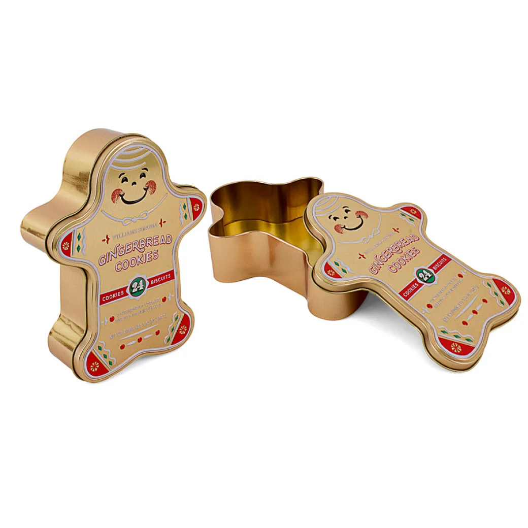 Christmas cookie tins bring the holiday spirit to your baking. With festive designs featuring snowmen, reindeer, and other seasonal icons, they are perfect for gifting or decorating your home.