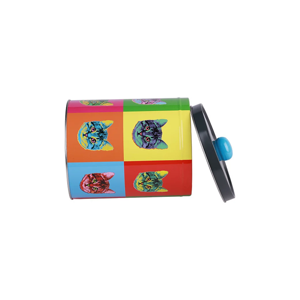 pet food storage tin