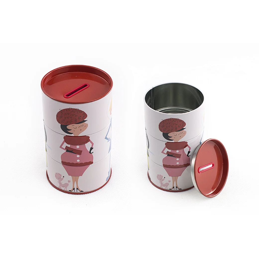 round coin bank