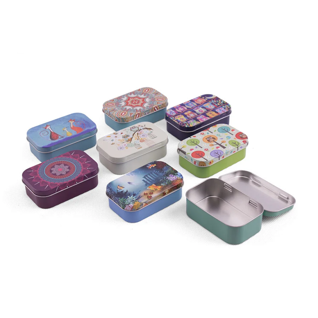 Our soap tin boxes are perfect for storing and traveling with your favorite soap bars. Durable and available in a variety of sizes and designs.
