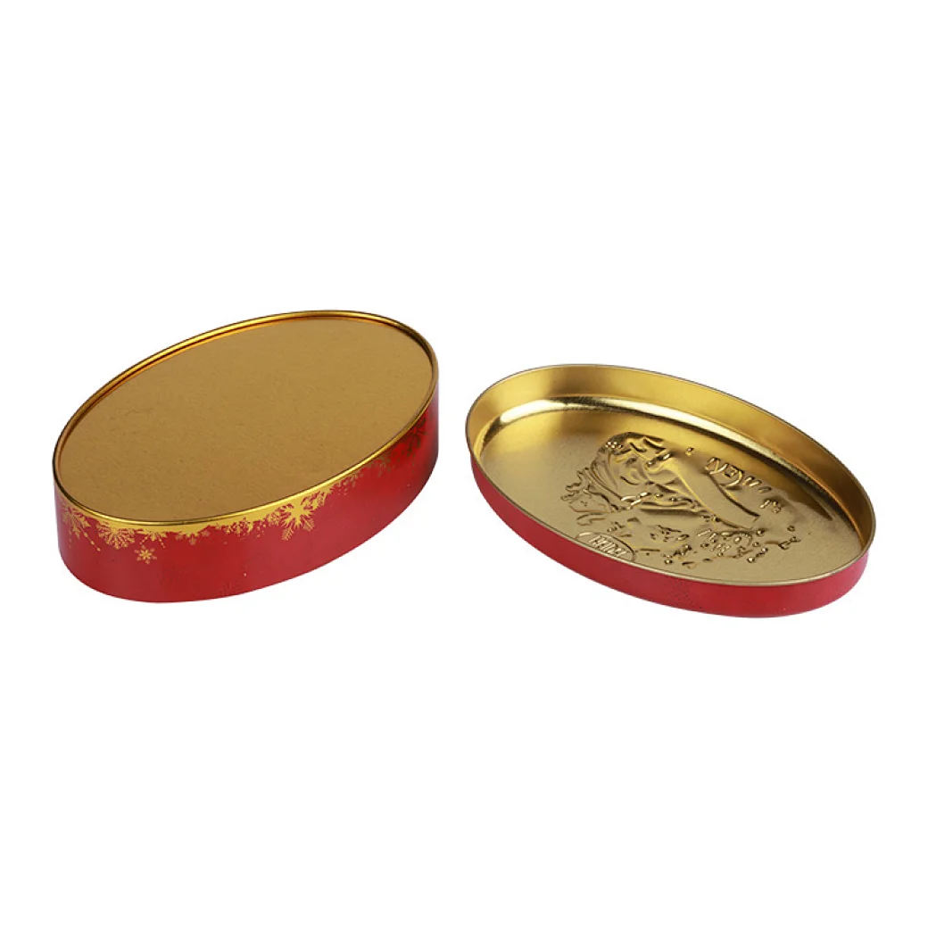 A Christmas cookies tin is a festive way to package and store holiday baked goods. These tins often feature bright colors and holiday-themed designs such as snowflakes, reindeer, or Santa Claus.