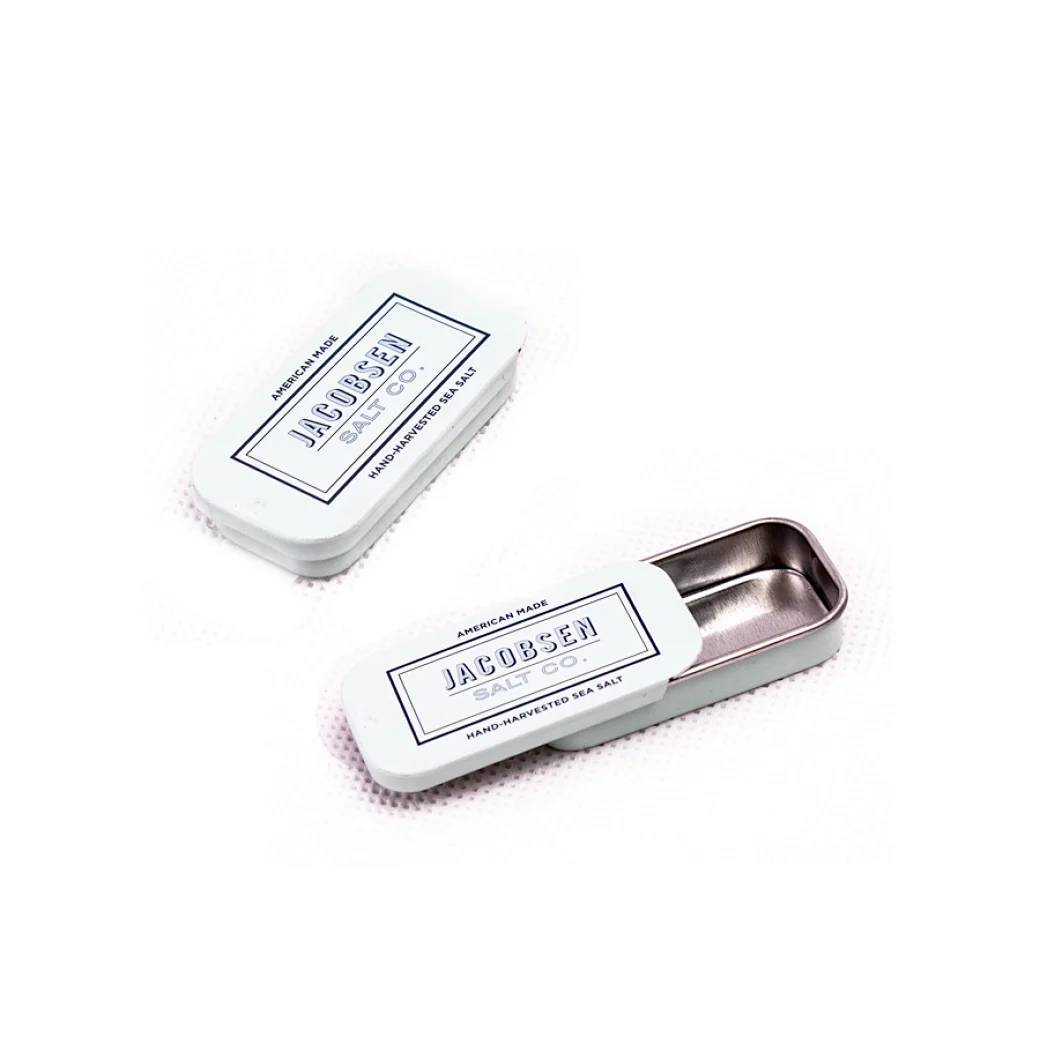 Our slide tin boxes are perfect for storing small items like mints, jewelry, and coins. Durable and convenient, available in different sizes.