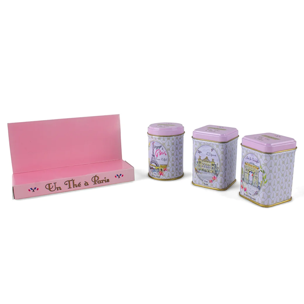 Discover our range of mini tea tins, perfect for your tea storage needs. Stylish and compact, shop now!