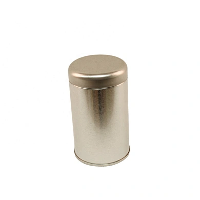 Custom Printing Round Shape With Inner Lid Tea Cookie Food Grade Metal Tin Container