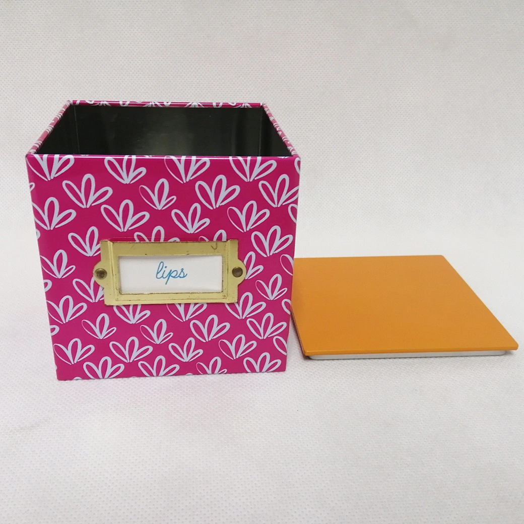 food packing tin