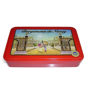 Rectangle Chocolate Gift Tin Box With Removable Lid Cookies Tin Box Gift Tin Box With Lid