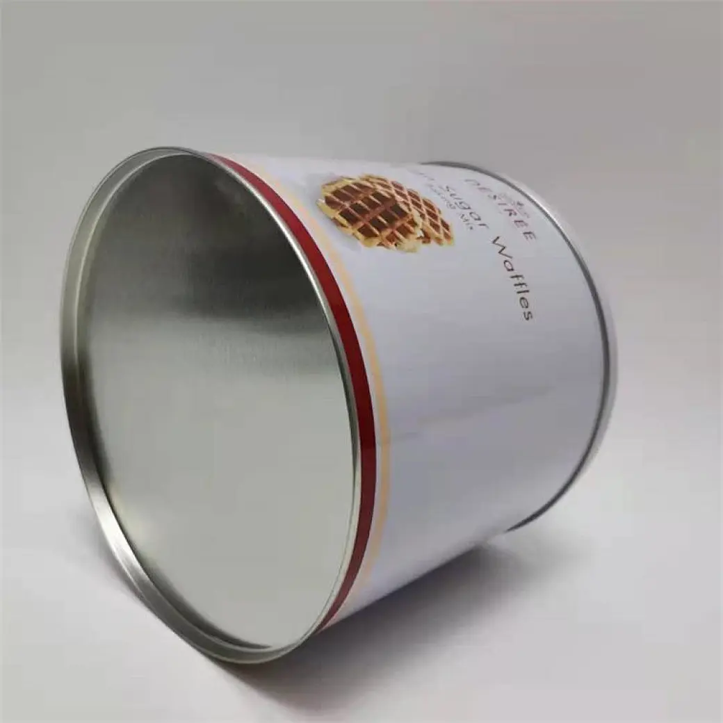 Empty cookie tins are versatile for organization or DIY projects. They can be used to store small items like buttons, craft supplies or to create a unique decor item.