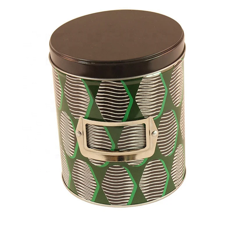 Good Quality Food Grade Tea Metal Round Tin Can