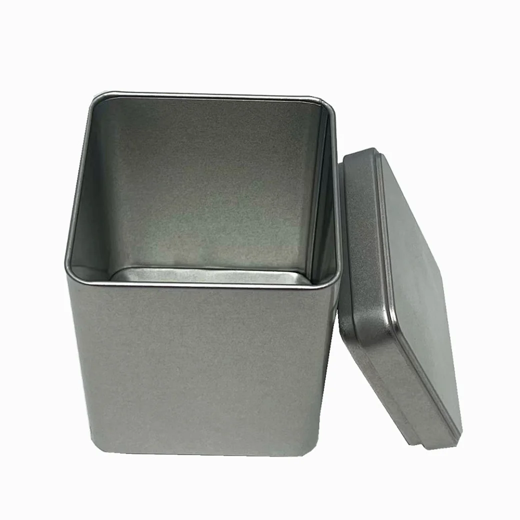 Our square tins are perfect for storing and organizing small items. Available in a variety of sizes, colors, and designs, these tins are perfect for home, office, or travel. Personalize with your own logo or message for an added touch.