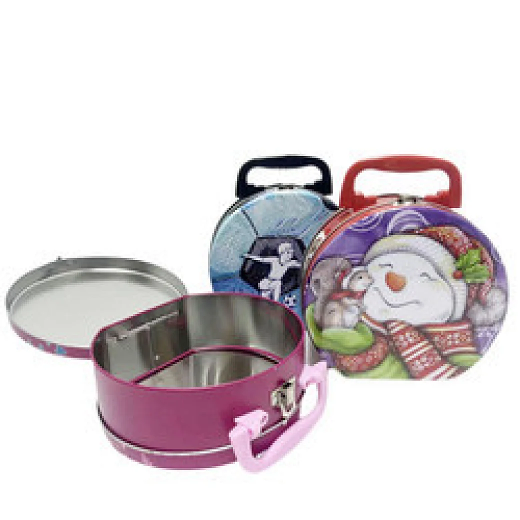 Bring your lunch in style with our metal tin lunch boxes. Durable and available in a variety of sizes and designs.