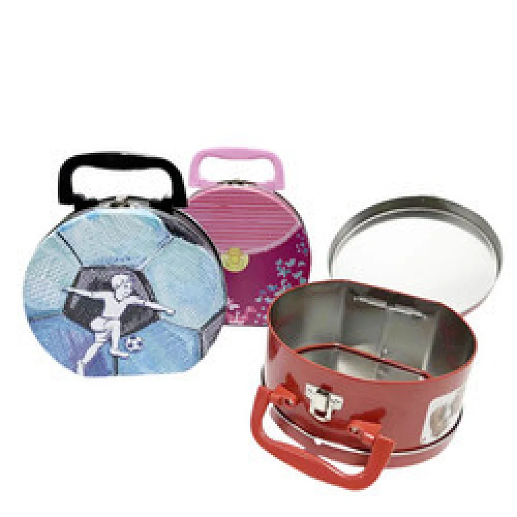 Pack your lunch in our sturdy and stylish lunch box tins. Available in a variety of designs and sizes, perfect for on-the-go.