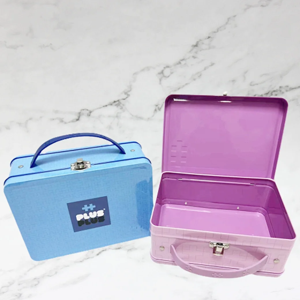 Pack your lunch in style with our tin lunch boxes. Durable and practical, available in a variety of designs and sizes.