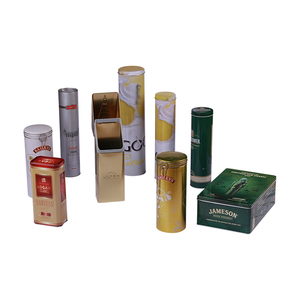 Tin and iron wine cans