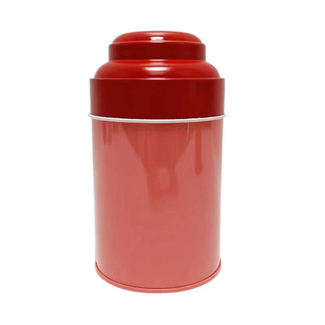 The tin tea canister sitting on my kitchen counter not only keeps my tea fresh and flavorful, but its vibrant design and sturdy construction add a touch of elegance to my daily routine.
