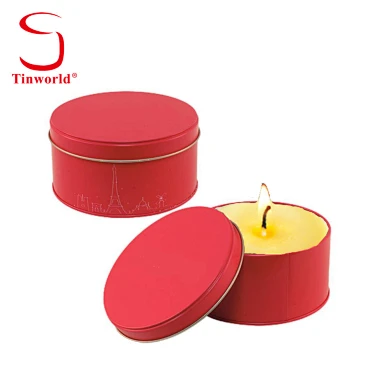 Add a warm and inviting glow to your space with our collection of tin candles. Available in a variety of scents and designs, perfect for any setting.