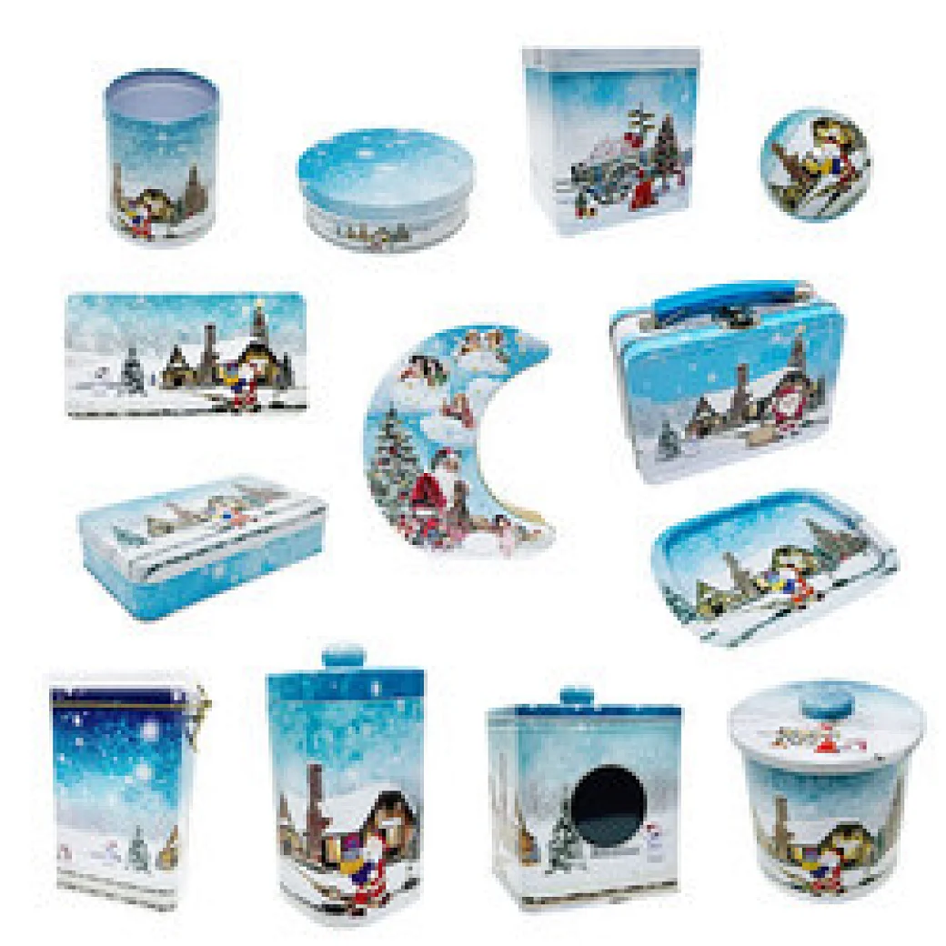 Christmas Tin Box