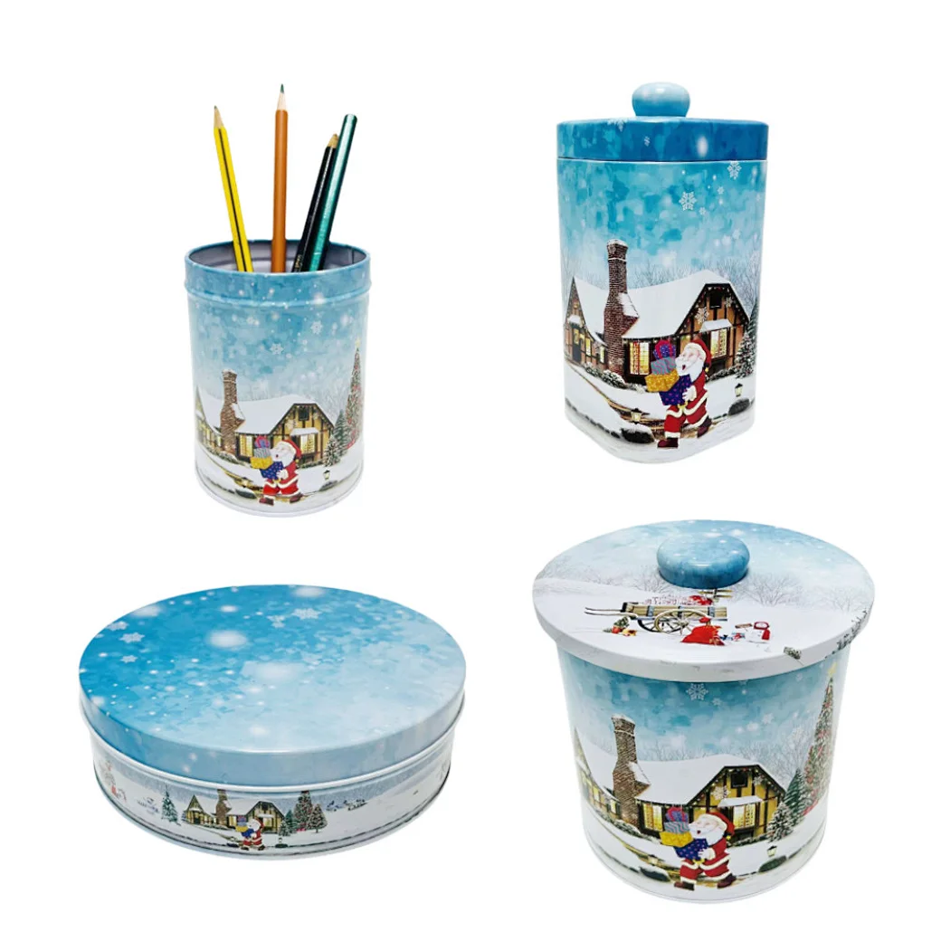 Christmas Tin Box