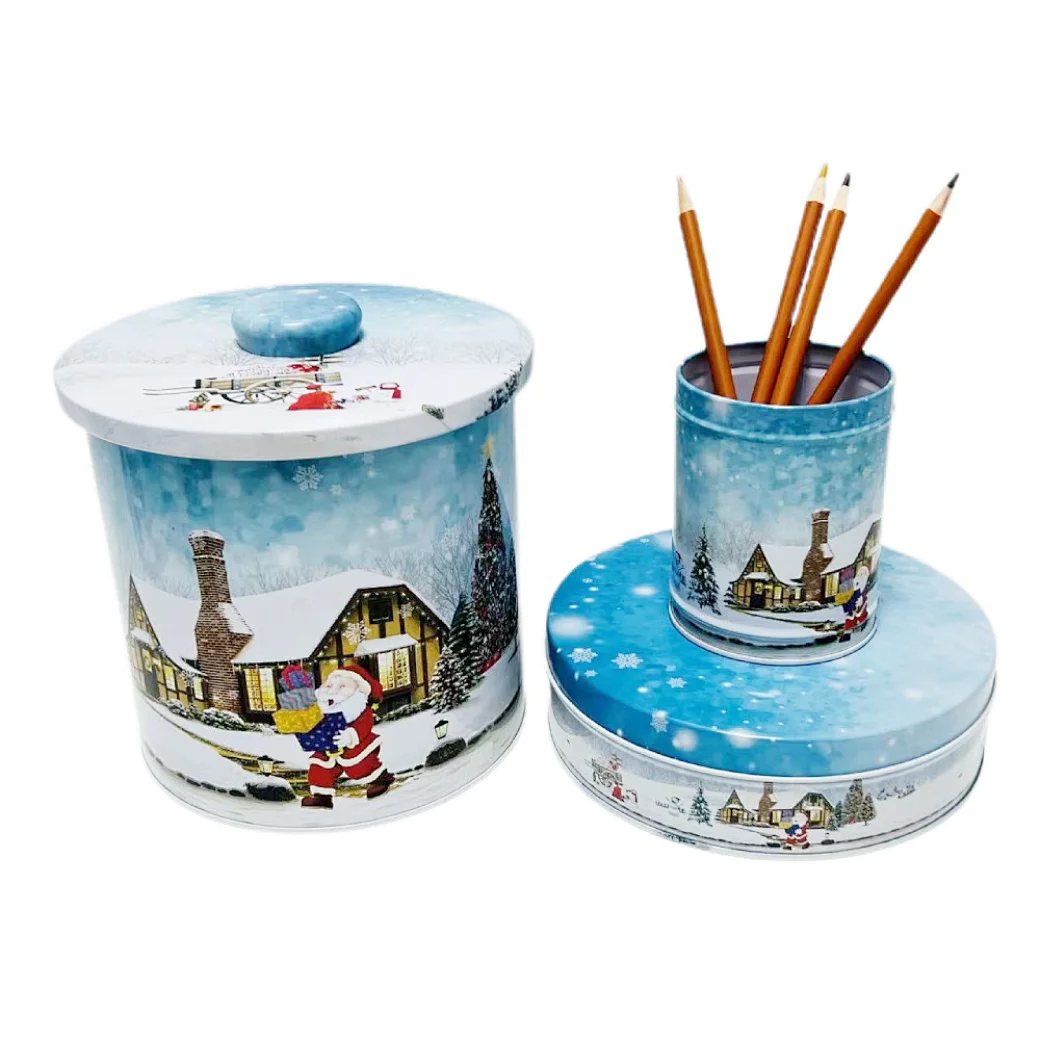Christmas Tin Box