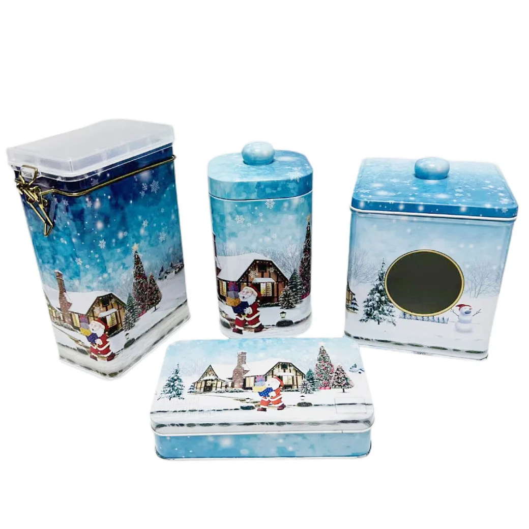 Christmas Tin Box