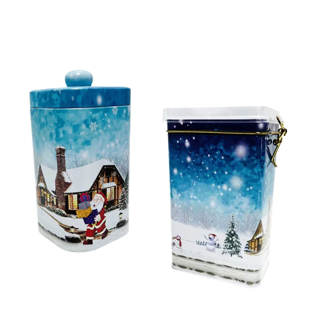 Christmas Tin Box