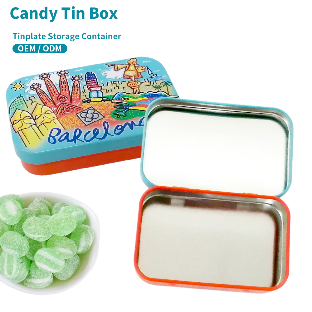 Wholesale Retro Mini Tin Tin Box Compact Rectangular Candy Containers For  Suitcases And Handbags From Cl2019017, $1.29