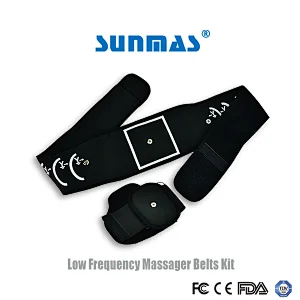 Sunmas CE FDA FCC approved posture corrector magnetic massage back pain relief belt